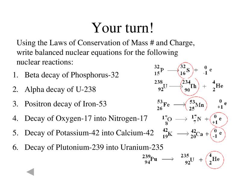 Radioactive Decay Nuclear Decay Processes Ppt